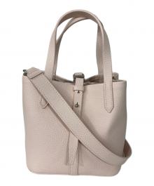CHARLES & KEITH（チャールズアンドキース）の古着「Beryl 2WAYバッグ」｜ピンク