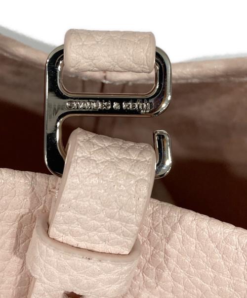 CHARLES & KEITH（チャールズアンドキース）CHARLES & KEITH (チャールズアンドキース) Beryl 2WAYバッグ ピンクの古着・服飾アイテム