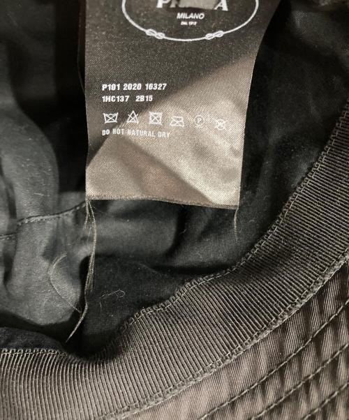 PRADA（プラダ）PRADA (プラダ) Re Nylonバケットハット ブラック サイズ:Sの古着・服飾アイテム