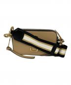 MARC JACOBSマークジェイコブス）の古着「ショルダーバッグ」｜グリーン×ベージュ