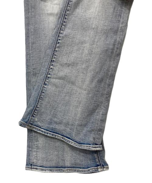 GYDA（ジェイダ）GYDA (ジェイダ) High Waist BACK Cross Flare Pants インディゴ サイズ:Sの古着・服飾アイテム