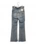 GYDA (ジェイダ) High Waist BACK Cross Flare Pants インディゴ サイズ:S：6000円