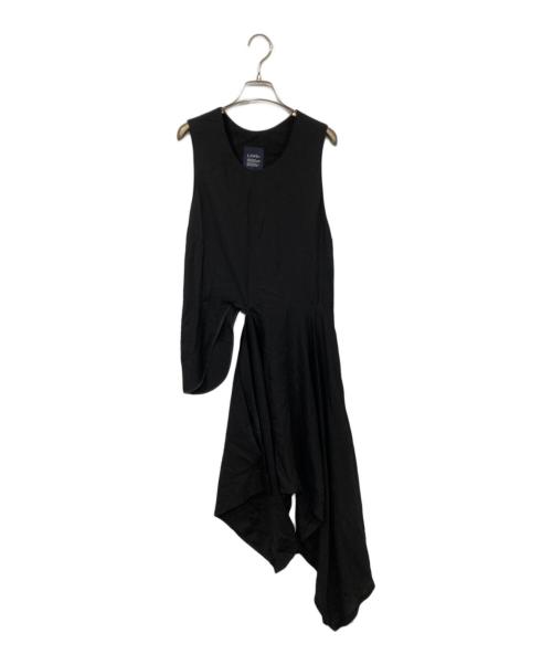 LIMI feu（リミフゥ）LIMI feu (リミフゥ) ノースリーブデザインワンピース ブラック サイズ:1の古着・服飾アイテム