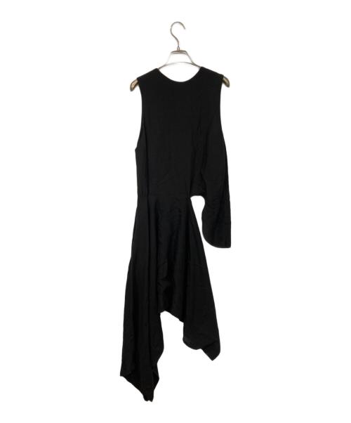 LIMI feu（リミフゥ）LIMI feu (リミフゥ) ノースリーブデザインワンピース ブラック サイズ:1の古着・服飾アイテム