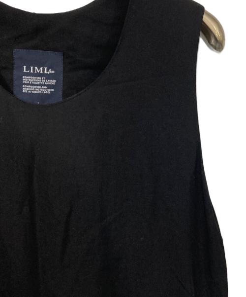 LIMI feu（リミフゥ）LIMI feu (リミフゥ) ノースリーブデザインワンピース ブラック サイズ:1の古着・服飾アイテム