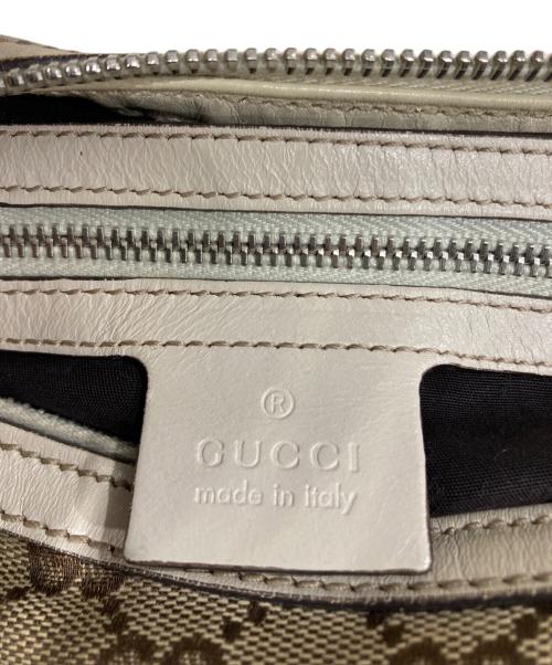 GUCCI（グッチ）GUCCI (グッチ) GGツインズワンショルダーバッグ ベージュの古着・服飾アイテム