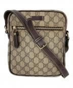 GUCCIグッチ）の古着「GGスプリーム ショルダーバッグ」｜ベージュ