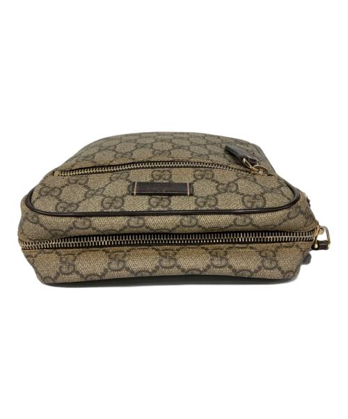 GUCCI（グッチ）GUCCI (グッチ) GGスプリーム ショルダーバッグ ベージュの古着・服飾アイテム