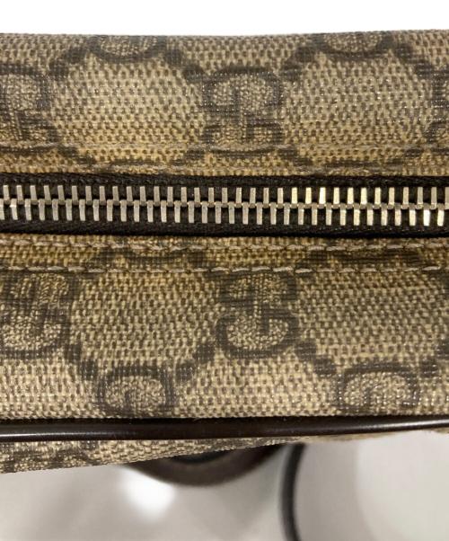 GUCCI（グッチ）GUCCI (グッチ) GGスプリーム ショルダーバッグ ベージュの古着・服飾アイテム