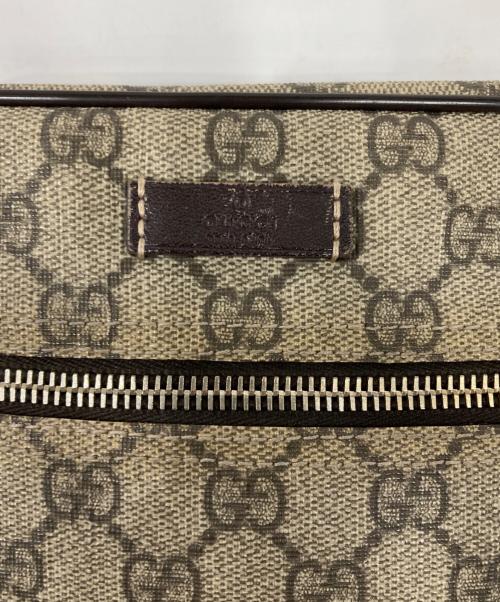 GUCCI（グッチ）GUCCI (グッチ) GGスプリーム ショルダーバッグ ベージュの古着・服飾アイテム