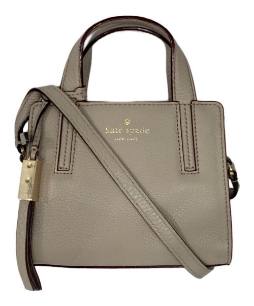 Kate Spade（ケイトスペード）Kate Spade (ケイトスペード) 2WAYバッグ ピンクベージュの古着・服飾アイテム