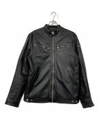 G-STAR RAWジースターロゥ）の古着「MOWER LEATHER JKT」｜ブラック
