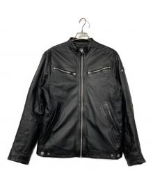 G-STAR RAW（ジースターロゥ）の古着「MOWER LEATHER JKT」｜ブラック