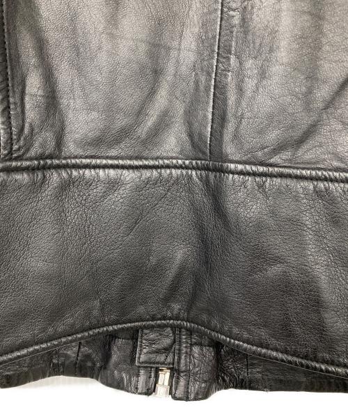 G-STAR RAW（ジースターロゥ）G-STAR RAW (ジースターロゥ) MOWER LEATHER JKT ブラック サイズ:Lの古着・服飾アイテム