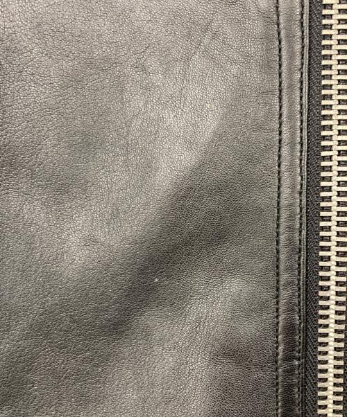 G-STAR RAW（ジースターロゥ）G-STAR RAW (ジースターロゥ) MOWER LEATHER JKT ブラック サイズ:Lの古着・服飾アイテム