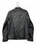 G-STAR RAW (ジースターロゥ) MOWER LEATHER JKT ブラック サイズ:L：18000円