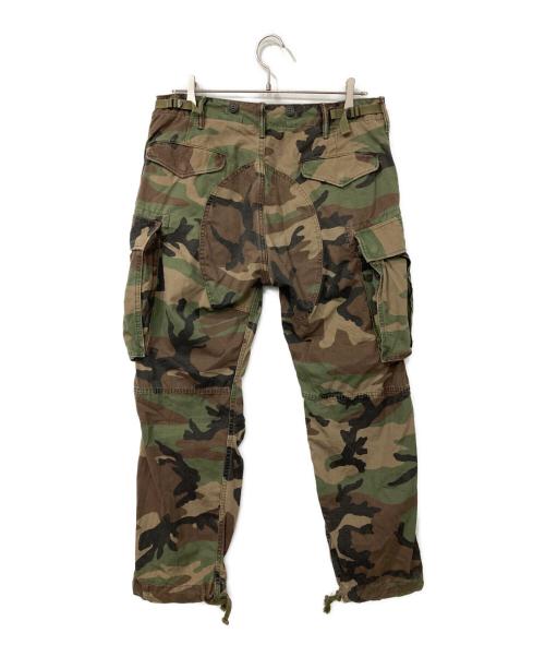 RALPH LAUREN（ラルフローレン）RALPH LAUREN (ラルフローレン) カモフラカーゴパンツ ブラウン×カーキ サイズ:W31×L30の古着・服飾アイテム