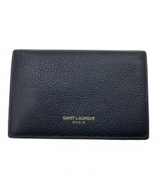 Saint Laurent Paris（サンローランパリ）の古着「タイニーウォレット」｜ブラック