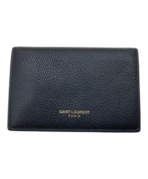 Saint Laurent Paris（サンローランパリ）Saint Laurent Paris (サンローランパリ) タイニーウォレット ブラックの古着・服飾アイテム