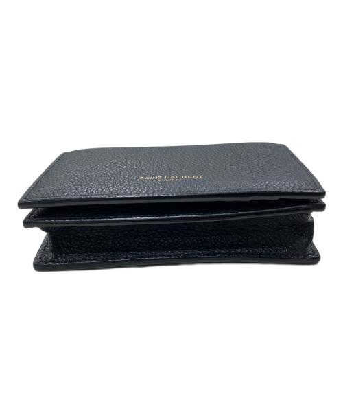 Saint Laurent Paris（サンローランパリ）Saint Laurent Paris (サンローランパリ) タイニーウォレット ブラックの古着・服飾アイテム