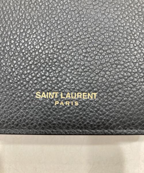 Saint Laurent Paris（サンローランパリ）Saint Laurent Paris (サンローランパリ) タイニーウォレット ブラックの古着・服飾アイテム