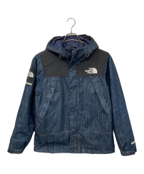 THE NORTH FACE（ザ ノース フェイス）THE NORTH FACE (ザ ノース フェイス) Supreme (シュプリーム) denim dot shot jacket インディゴ サイズ:Mの古着・服飾アイテム