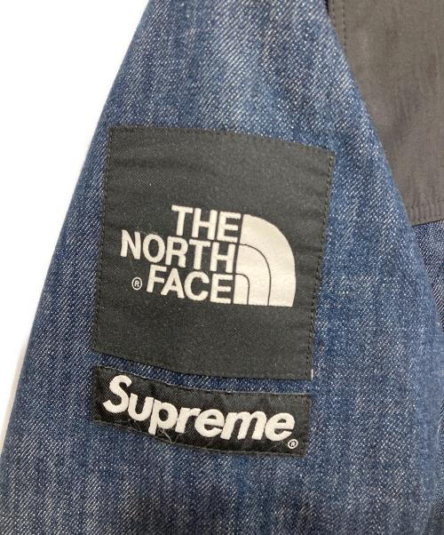 THE NORTH FACE（ザ ノース フェイス）THE NORTH FACE (ザ ノース フェイス) Supreme (シュプリーム) denim dot shot jacket インディゴ サイズ:Mの古着・服飾アイテム