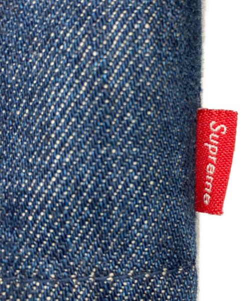 THE NORTH FACE（ザ ノース フェイス）THE NORTH FACE (ザ ノース フェイス) Supreme (シュプリーム) denim dot shot jacket インディゴ サイズ:Mの古着・服飾アイテム