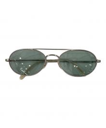 OLIVER PEOPLES（オリバーピープルズ）の古着「メタルフレームサングラス」｜グリーン