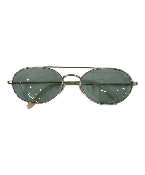 OLIVER PEOPLES（オリバーピープルズ）OLIVER PEOPLES (オリバーピープルズ) メタルフレームサングラス グリーンの古着・服飾アイテム
