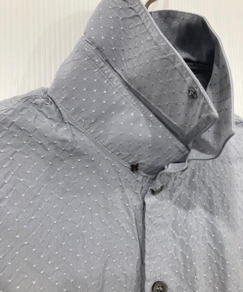 GIORGIO ARMANI（ジョルジョアルマーニ）GIORGIO ARMANI (ジョルジョアルマーニ) 長袖シャツ ブルー サイズ:43の古着・服飾アイテム