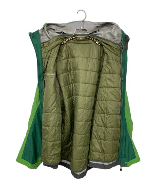 mont-bell（モンベル）mont-bell (モンベル) 3in1 フォールライン パーカ グリーン サイズ:Lの古着・服飾アイテム
