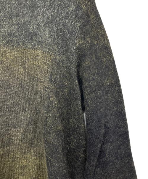 ka na ta（カナタ）Ka na ta (カナタ) ウール混ニット グリーン サイズ:All  for bodyの古着・服飾アイテム