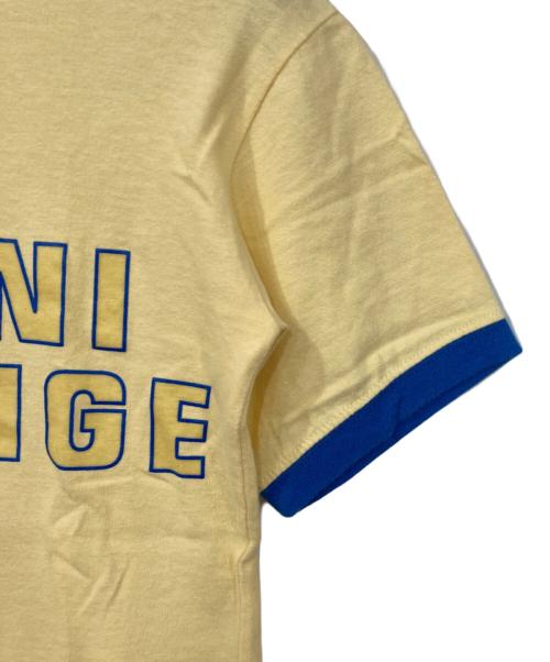 ARMANI EXCHANGE（アルマーニ エクスチェンジ）ARMANI EXCHANGE (アルマーニ エクスチェンジ) リンガーTシャツ イエロー×ブルー サイズ:XSの古着・服飾アイテム