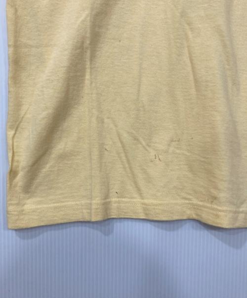 ARMANI EXCHANGE（アルマーニ エクスチェンジ）ARMANI EXCHANGE (アルマーニ エクスチェンジ) リンガーTシャツ イエロー×ブルー サイズ:XSの古着・服飾アイテム
