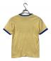 ARMANI EXCHANGE (アルマーニ エクスチェンジ) リンガーTシャツ イエロー×ブルー サイズ:XS：4000円