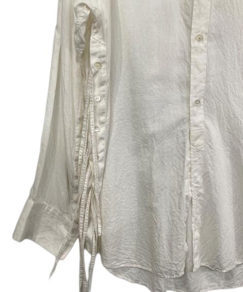 BED J.W. FORD（ベッドフォード）BED J.W. FORD (ベッドフォード) 20SS Ribbon Shirt ホワイト サイズ:1の古着・服飾アイテム