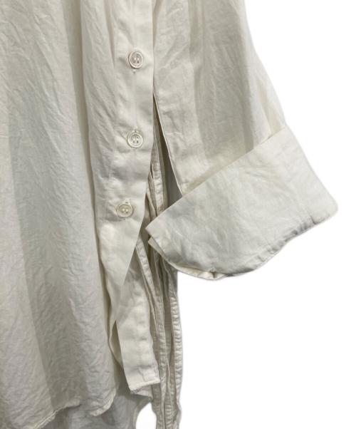 BED J.W. FORD（ベッドフォード）BED J.W. FORD (ベッドフォード) 20SS Ribbon Shirt ホワイト サイズ:1の古着・服飾アイテム