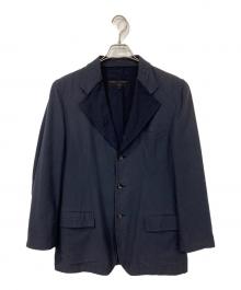 COMME des GARCONS HOMME（コムデギャルソン オム）の古着「リバーシブルテーラードジャケット」｜ネイビー