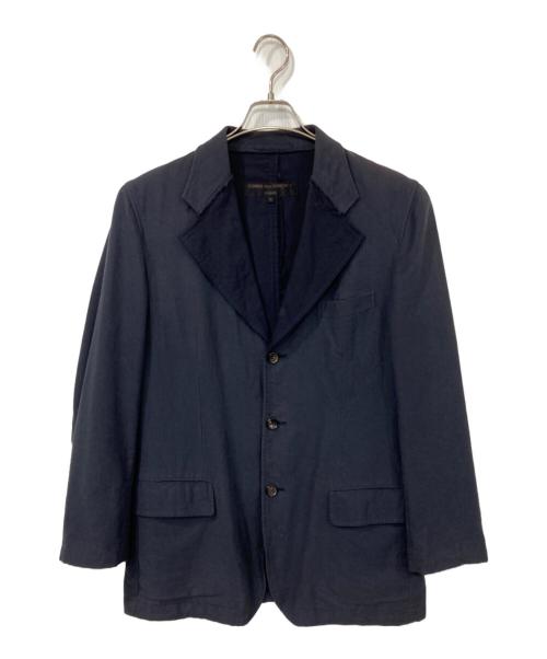 COMME des GARCONS HOMME（コムデギャルソン オム）COMME des GARCONS HOMME (コムデギャルソン オム) リバーシブルテーラードジャケット ネイビー サイズ:Sの古着・服飾アイテム