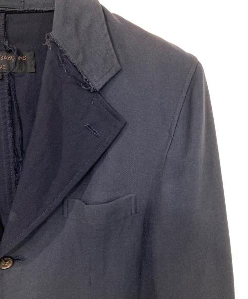COMME des GARCONS HOMME（コムデギャルソン オム）COMME des GARCONS HOMME (コムデギャルソン オム) リバーシブルテーラードジャケット ネイビー サイズ:Sの古着・服飾アイテム