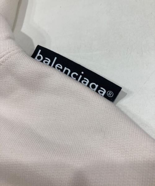 BALENCIAGA（バレンシアガ）BALENCIAGA (バレンシアガ) 20AWコットンプルオーバーパーカー ピンク サイズ:Sの古着・服飾アイテム