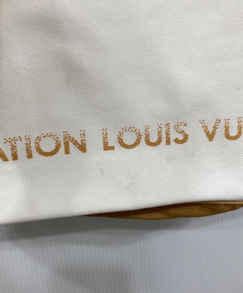 LOUIS VUITTON（ルイ ヴィトン）LOUIS VUITTON (ルイ ヴィトン) キャンバストートバッグ ホワイト×ベージュの古着・服飾アイテム