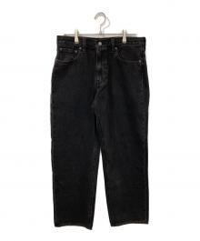 LEVI'S PReMIUM（リーバイス プレミアム）の古着「ブラックデニムパンツ」｜ブラック