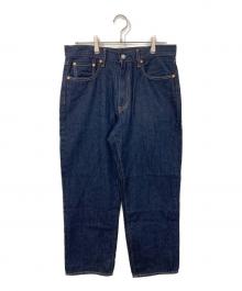 LEVI'S PReMIUM（リーバイス プレミアム）の古着「865ルーズストレートデニムパンツ」｜ネイビー