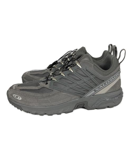 SALOMON（サロモン）SALOMON (サロモン) ACS PRO LEATHERスニーカー グレー サイズ:29.0の古着・服飾アイテム