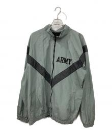 US ARMY（ユーエスアーミー）の古着「IPFU トレーニングジャケット」｜グリーン×ブラック