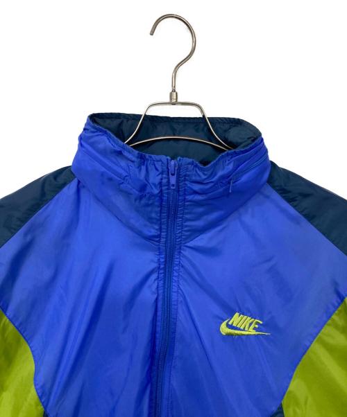 NIKE（ナイキ）NIKE (ナイキ) ナイロンジャケット ブルー×グリーン サイズ:Lの古着・服飾アイテム