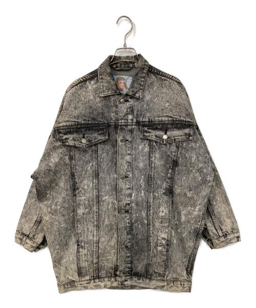 Whipp（ウィップ）Whipp (ウィップ) デニムジャケット グレー サイズ:Mの古着・服飾アイテム