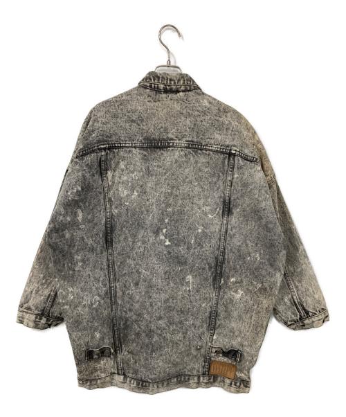 Whipp（ウィップ）Whipp (ウィップ) デニムジャケット グレー サイズ:Mの古着・服飾アイテム